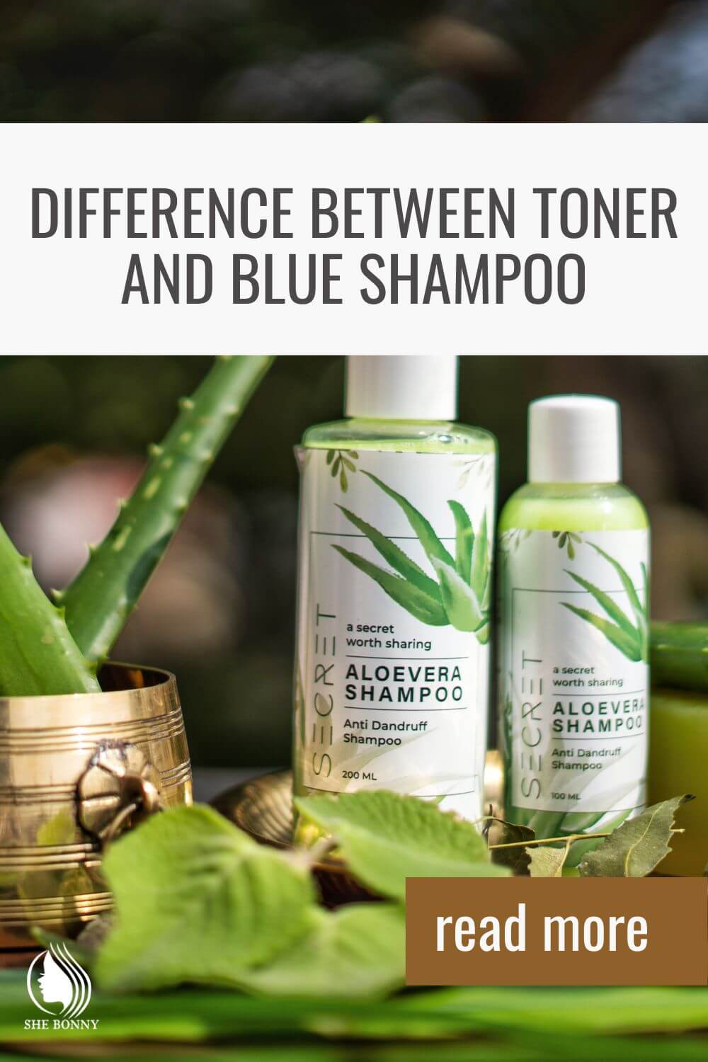 Difference between Toner And Blue Shampoo SheBonny
