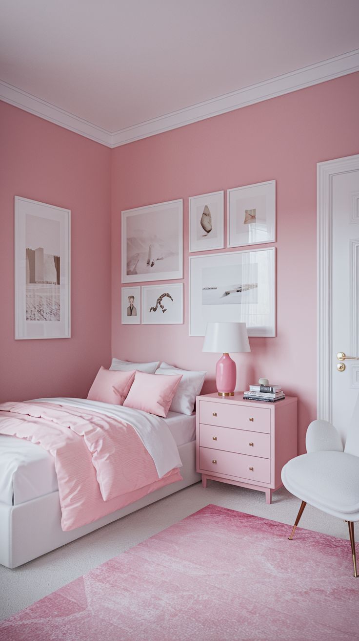 25 Refreshing Pink Bedroom Ideas to Transform Your Home SheBonny