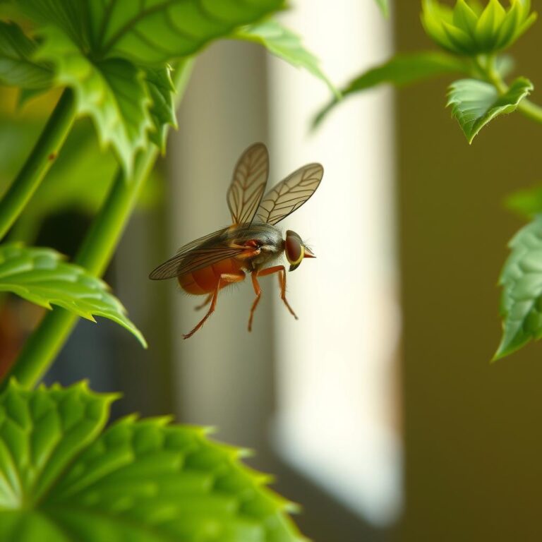 Are fleas in indoor plants a concern?