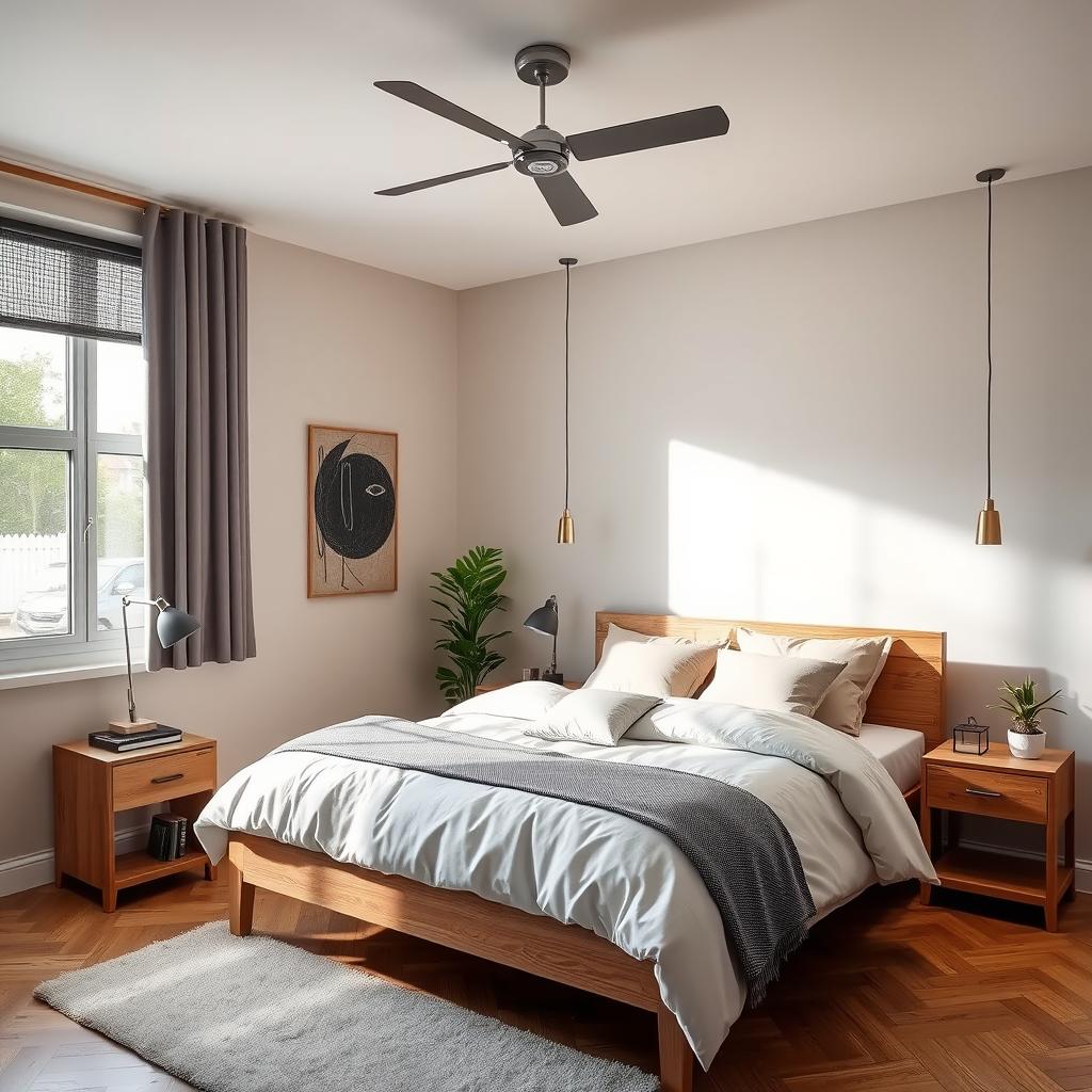Can a bedroom have an electrical panel?