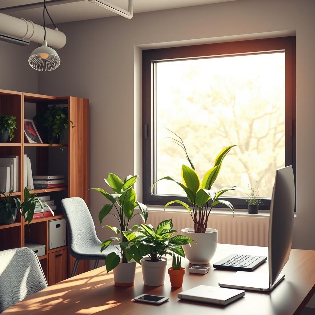 Indoor Plants for Office Vibes and Productivity