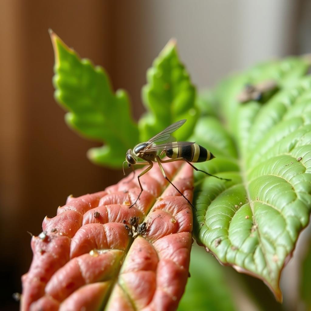 Are gnats bad for indoor plants?