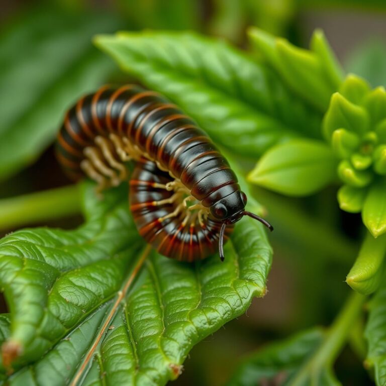 Are millipedes bad for indoor plants?