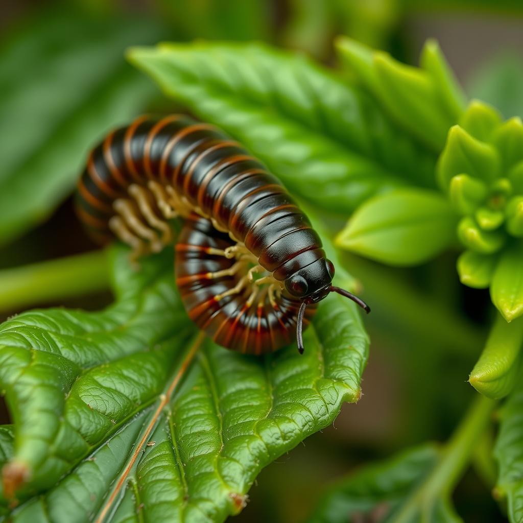 Are millipedes bad for indoor plants?