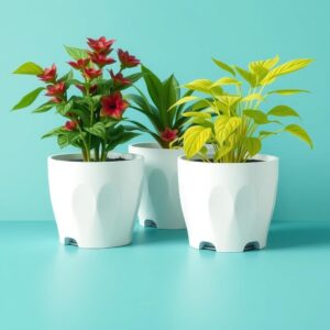 Are plastic pots good for indoor plants?