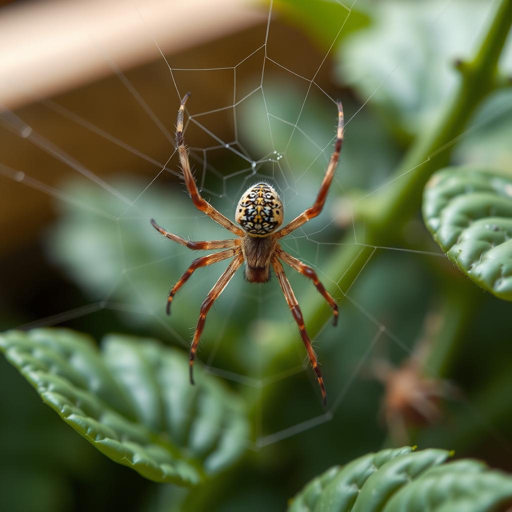 Are spiders bad for indoor plants?