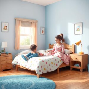 Can a brother and sister share a bedroom?