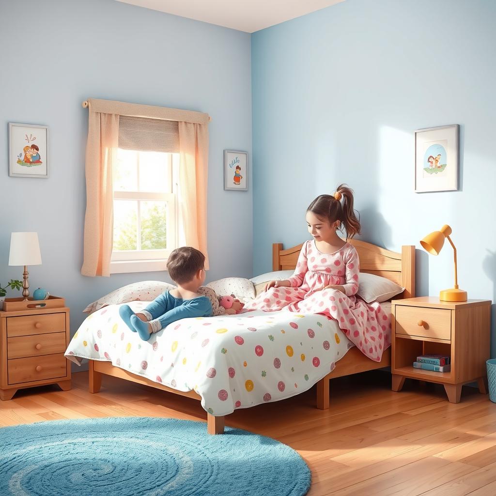 Can a brother and sister share a bedroom?
