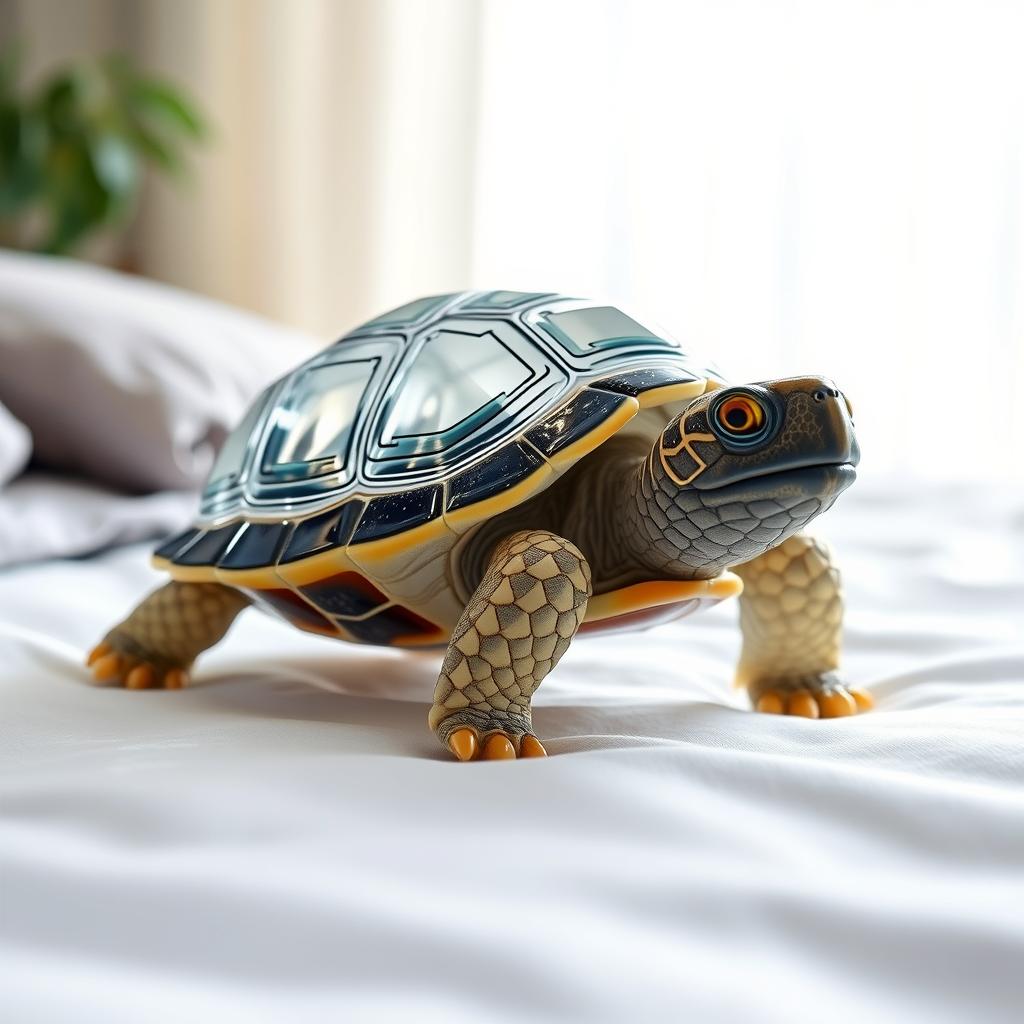 Can a crystal tortoise be kept in bedroom?