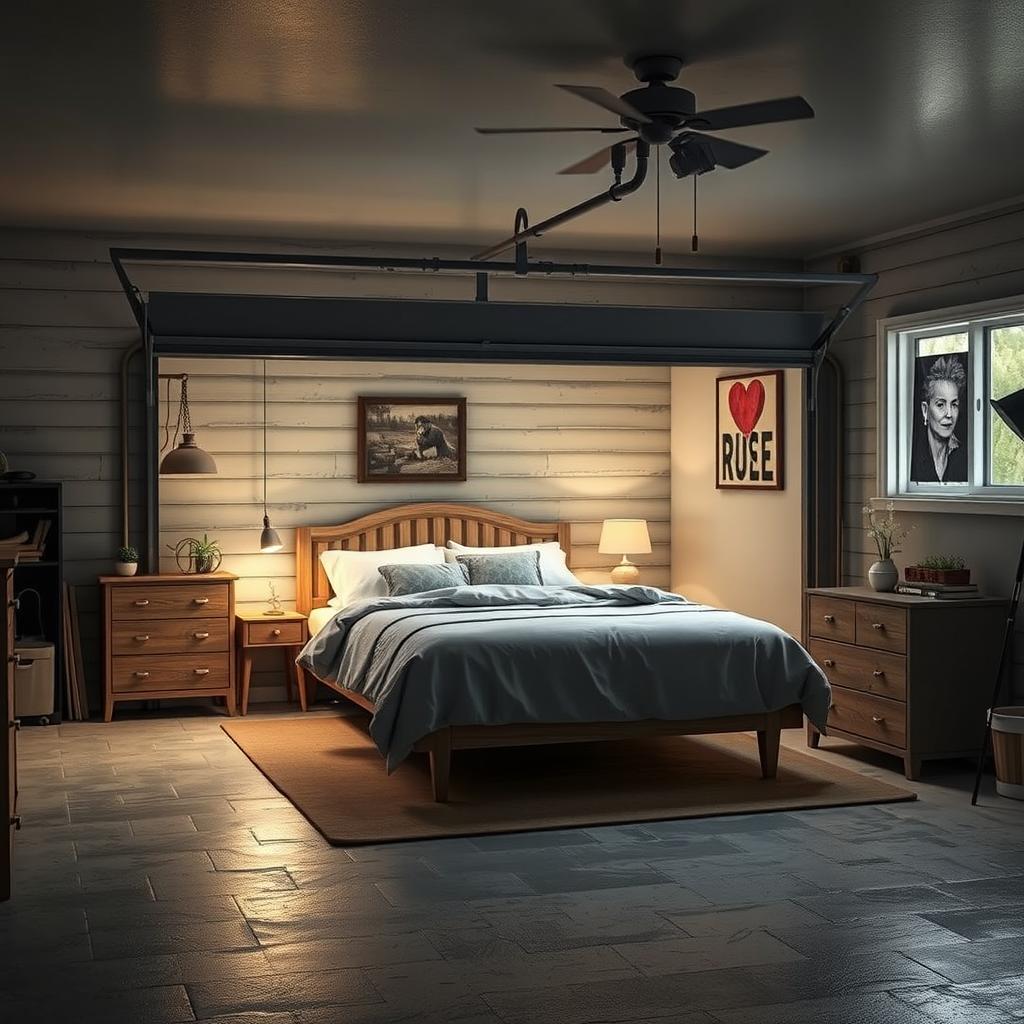 Can a garage be converted into a bedroom?