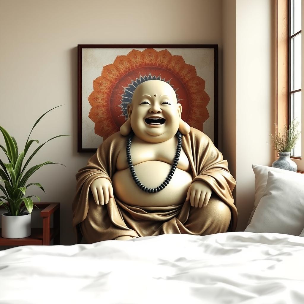 Can a laughing Buddha be kept in bedroom?