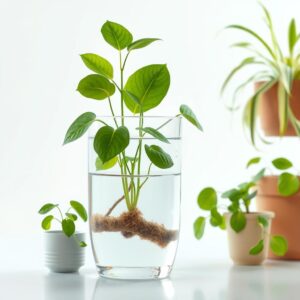 Can all indoor plants grow in water?