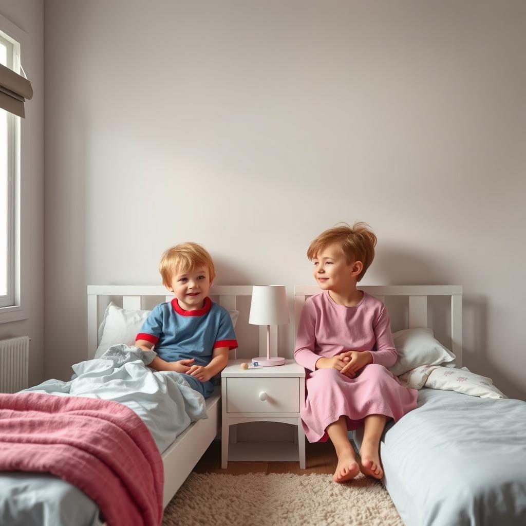 Can different gender siblings share a bedroom?