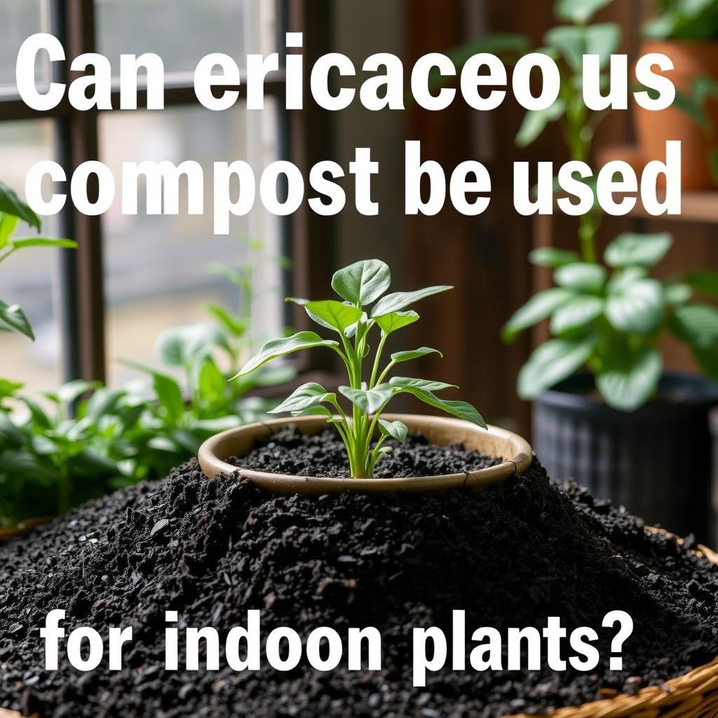 Can ericaceous compost be used for indoor plants?