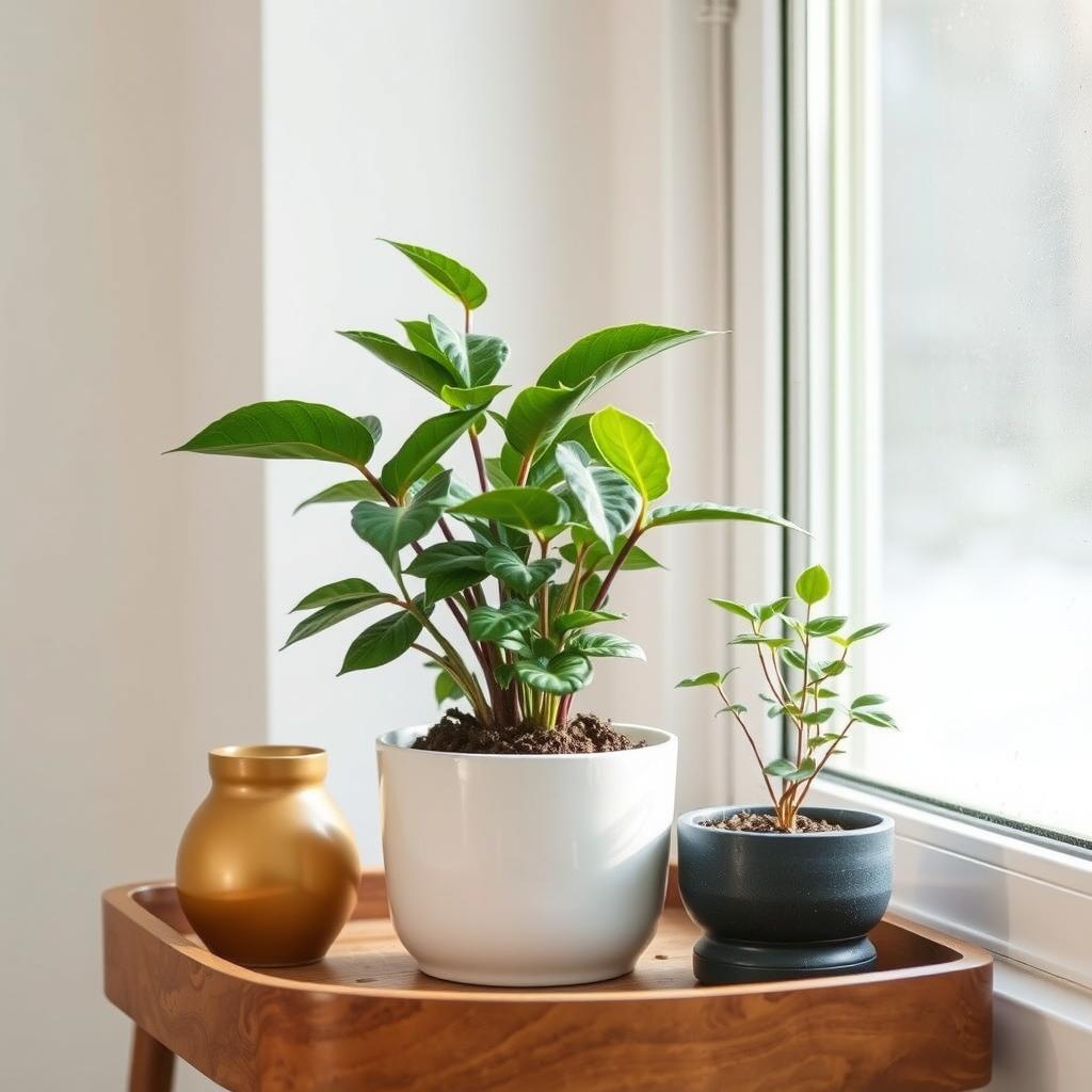 Can indoor plants be repotted in winter?