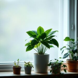 Can indoor plants be watered at night?