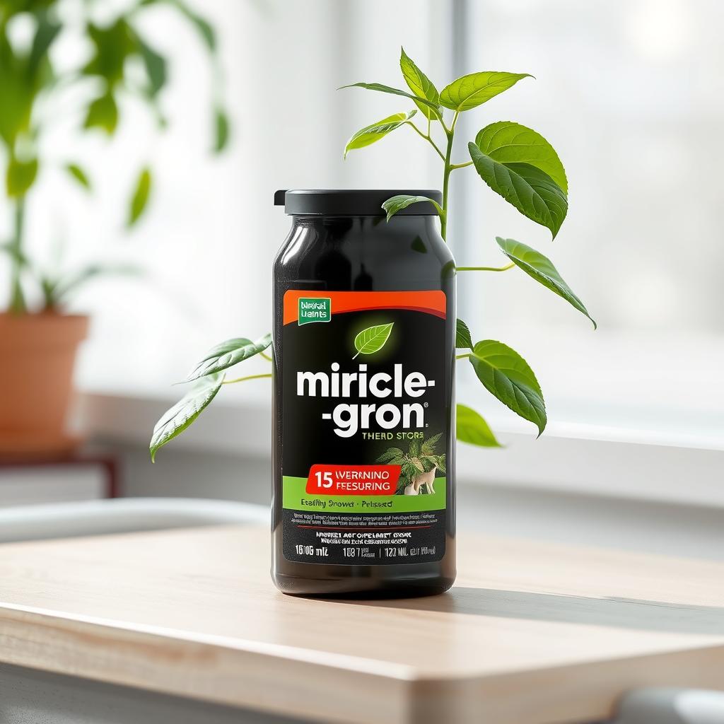Can miracle-gro be used on indoor plants?