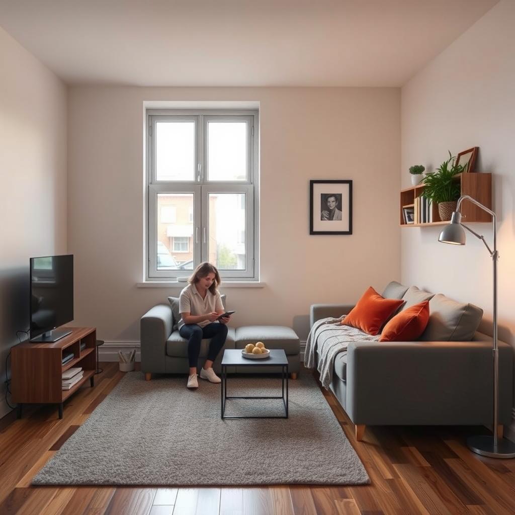 Can two people live in a one-bedroom apartment?