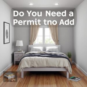 Do you need a permit to add a bedroom?