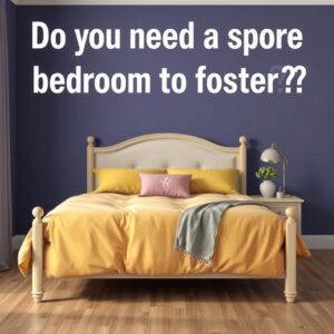 Do you need a spare bedroom to foster?