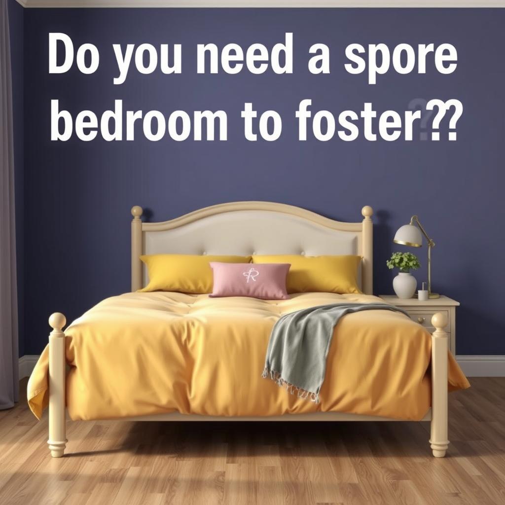 Do you need a spare bedroom to foster?