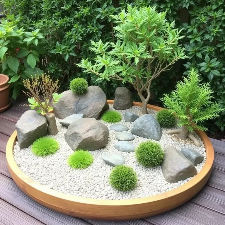 20 Small Zen Garden Ideas (Perfect if You’re Low on Space But High on Stress)